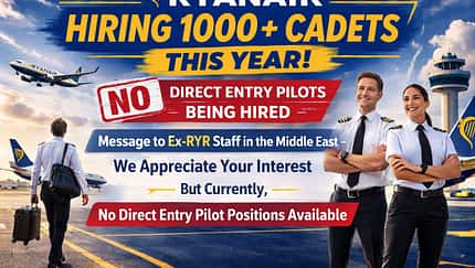 Ryanair braucht keine Nahost-Pilotenrückkehrer