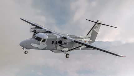 Cessna SkyCourier in der ersten militärischen Ausführung für die Belgische Luftwaffe.