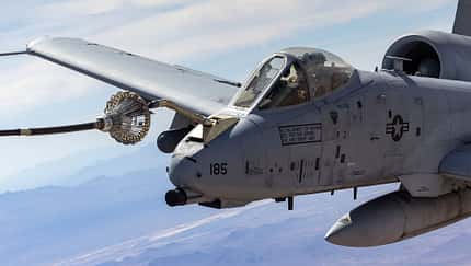 Detail A-10 Thunderbolt II mit Betankungsstutzen