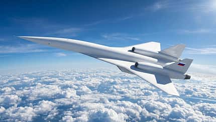 Russischer Überschalljet (Projekt).