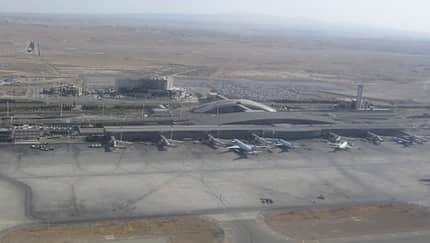 Hauptterminal des Flughafen Teheran-Imam Chomeini im Sommer 2018