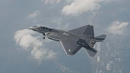 KAI KF-21 Boramae im Flug
