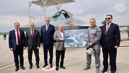 Private Su-57-Flugschau für malaysischen König