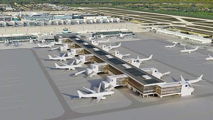 Flughafen München und Lufthansa bauen T2 aus