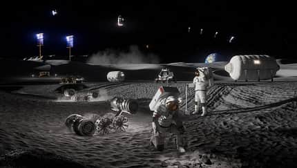 NASA, Mondbasis, Moon Base, Artemis NASA plant mehrere Fracht- und Rovermissionen