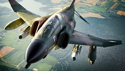 F-4D Phantom II der Collings Foundation im Flug.