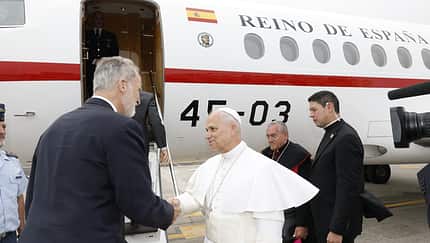 Königliche Pannenhilfe für Papst Leo