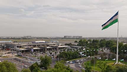 Taschkent, Flughafen, Usbekistan Taschkent, Flughafen, Usbekistan