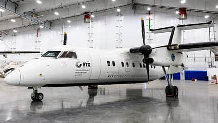 Dash 8-100, De Havilland Canada, RTX, Hybrid-Electric Flight Demonstrator, hybrid-elektrisches Fligen Hybrid-elektrische Dash 8-100 soll 2027 fliegen