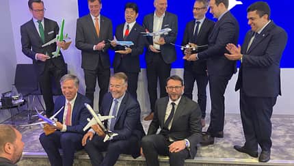 Embraer sammelt Bestellungen ein
