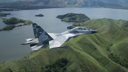 Indonesian Air Force Sukhoi Su-30. 11th Air Squadron, Indonesien, Suchoi Su-30 Indonesian Air Force Sukhoi Su-30. 11th Air Squadron, Indonesien, Suchoi Su-30