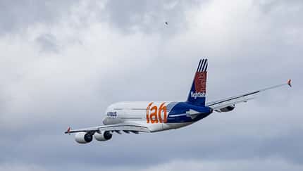 Neuer Test-Airbus A380 erprobt Zukunftsantriebe
