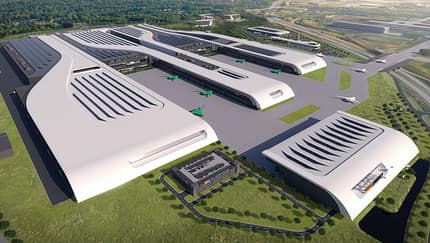 Frisches Geld für Nurflügler-Endmontagewerk