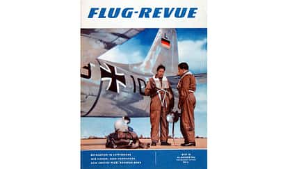 FLUG REVUE Titelbild der ersten Ausgabe