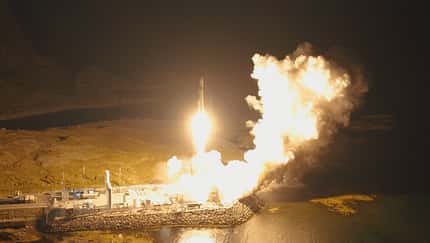 Das ist die erste deutsche Trägerrakete, die es in den Orbit geschafft hat