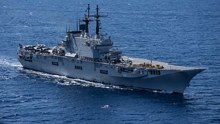 Garibaldi, Flugzeugträger, Indonesien, Italien Exercise 'Mare Aperto 2019-1'