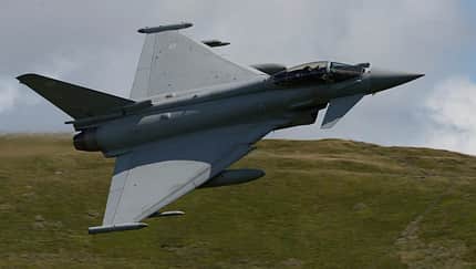 Mach Loop, Royal Air Force, Tiefflug, Wales, Eurofighter, Typhoon Die ersten Türken fliegen britische Eurofighter