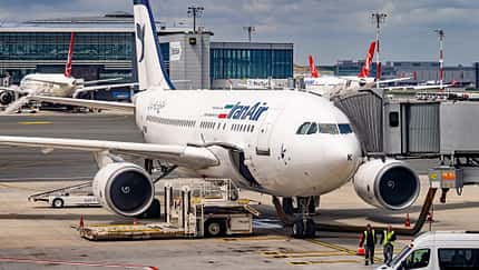 Iran, Iran Air, Istanbul, A310, Airbus Airbus A310 von Iran Air am Flughafen Istanbul.