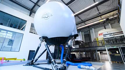 AVES, Simulator, DLR Leise und sparsame Anflüge im Simulatortest