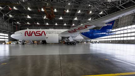 NASA, Boeing 777-200ER, Langley NASA bereitet Boeing 777 auf erste Mission vor