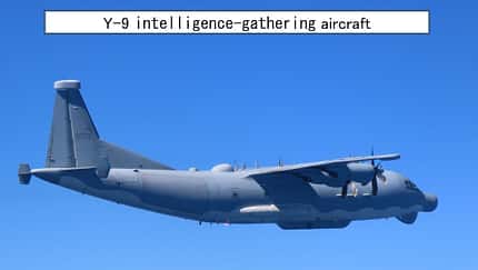 Japan, Russland, China, Y-9, Il-20 Japan, Russland, China, Y-9, Il-20