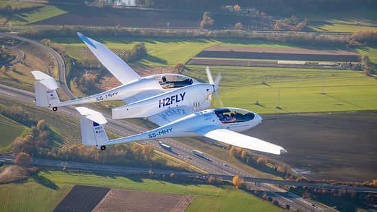Wasserstoff-elektrisches Fliegen