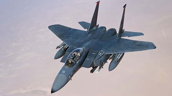 F-15E Strike Eagle in der Luft
