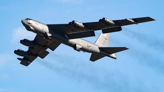 B-52H Stratofortress in der Luft