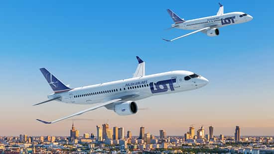 Lot bestellt bei Airbus A220-100 und A220-300.