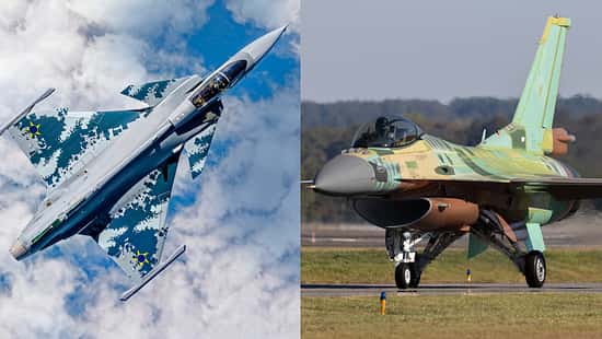 Saab JAS-39 Gripen E versus Lockheed Martin F-16V.
