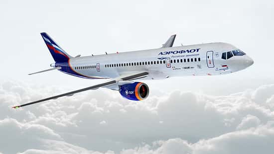 Jakowlew MS-21 in Aeroflot-Lackierung.