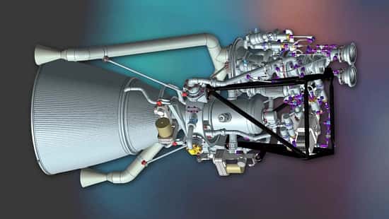 Flüssigtreibstoff-Raketentriebwerk NK-3, ODK, Russland, Roskosmos, Raketenantrieb
