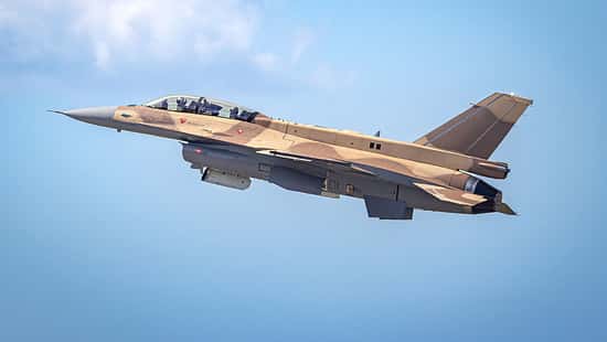 Erste F-16V (Block 72) für Marokko beim Erstflug. 