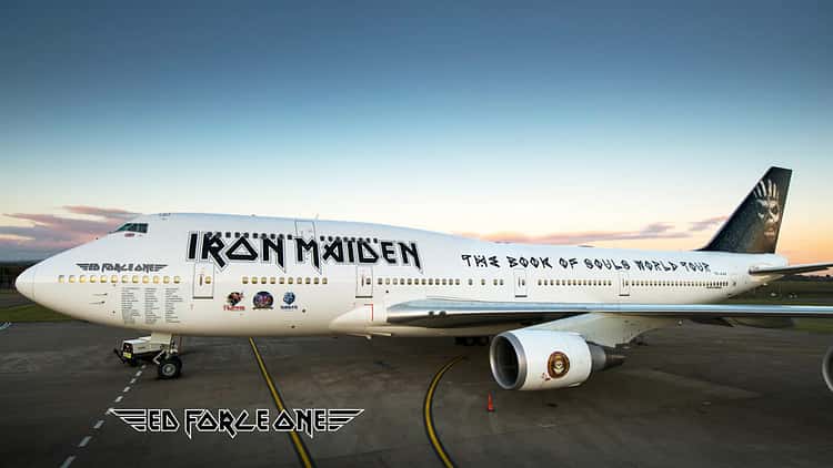 Der Jumbo-Jet von Iron Maiden liegt in Stücken: Wollen Sie