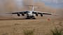 Il-76MD-90A landet im Dreck
