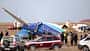 Embraer 190 Wrack nach Absturz in Kasachstan