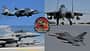 Anatolian Eagle 2025 Kollage teilnehmender Jets mit Wappen