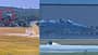 Passagier am Fallschirm, F-15 rollt ohne hinteren Schleudersitz (Montage)