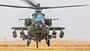 Ein AH-64D Apache Longbow Kampfhubschrauber des 1st Attack Battalion, 10th Combat Aviation Brigade startet am 15. Juli 2024 vom Stützpunkt Erbil im Irak