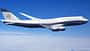 Eine Boeing 747-8 von außen.