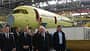 Russischer Passagierjet Jakowlew MS-21-310 in der Endmontage.