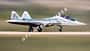 Su-57, Suchoi, Russland Erste doppelsitzige Suchoi Su-57 beim Rolltest.