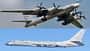Tupolew Tu-95MS aus Russland und Xian H-6K aus China auf gemeinsamer Mission. 