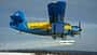 An-2, Antonow, Russland, Doppeldecker Mit Skiern ausgestattete Antonow An-2 beim Einsatz in Russland