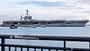 USS Truman, CVN-75, Flugzeugträger, US Navy USS Truman auf dem Weg in die Werft