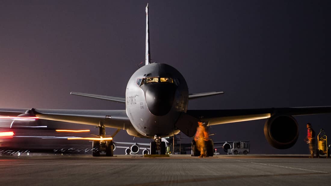 US-Tanker steht jetzt in Israel: Die „verschwundene“ KC-135 ist wieder aufgetaucht