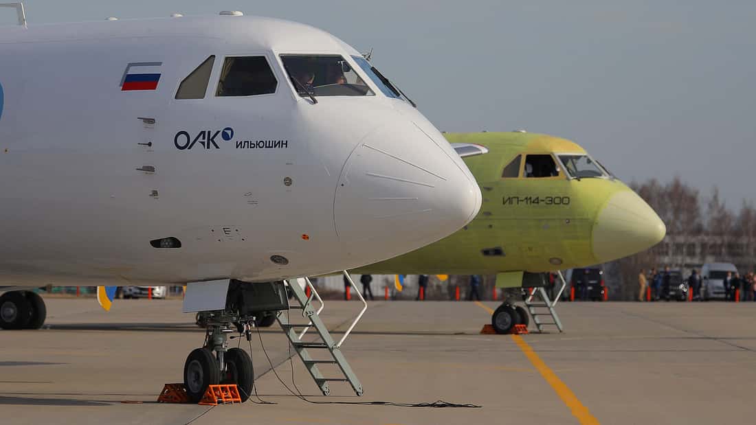 Rusko regionalno letalo Il-114-300 v zaključni fazi testiranja, tragična nesreča na vzhodu države