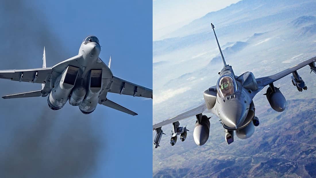 Alte Ost-Jets, neue West-Jets: Hier fliegen MiG-29 und F-16V ab sofort gemeinsam