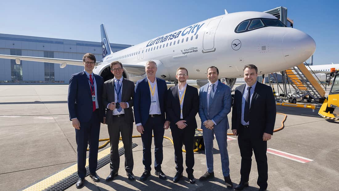 Flottenaufbau mit Airbus: Erste fabrikneue A320neo für Lufthansa City Airlines