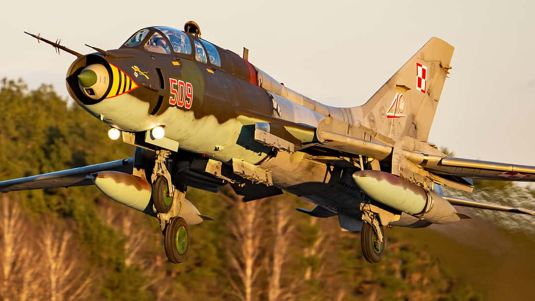 Kalte Krieger hautnah: Polens letzte Su-22 „Fitter“ stehen noch voll im Saft